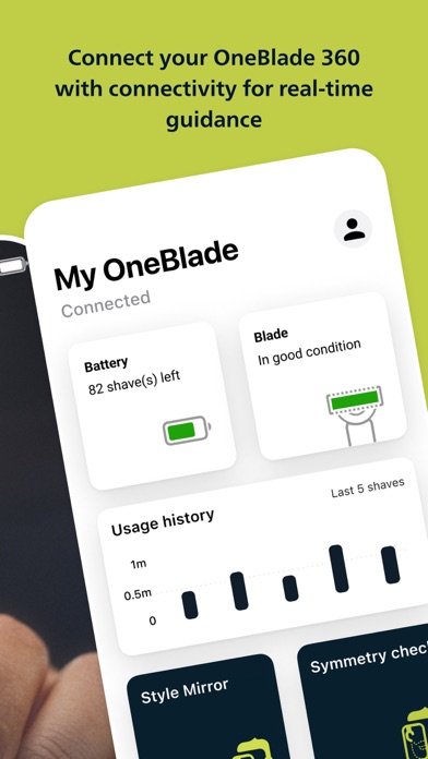 Philips OneBlade (Daily Care) Screenshot