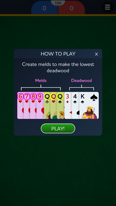 Gin Rummy - Classic Cards Game Screenshot