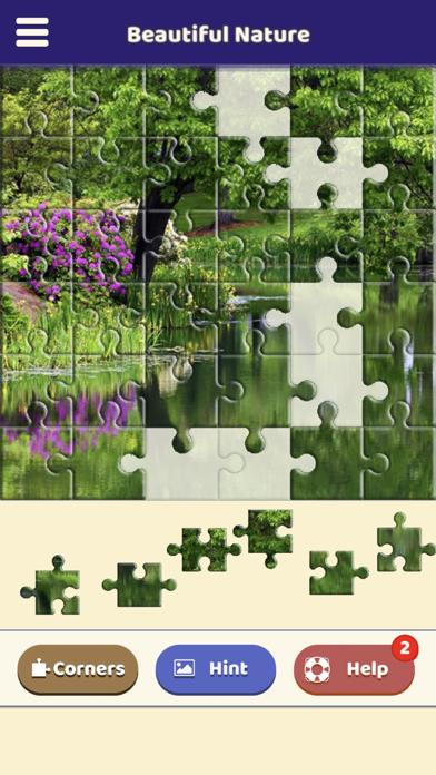 Beautiful Nature Puzzle Screenshot