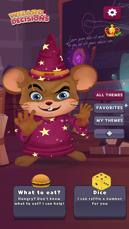 #1. Wizard of Decisions (iOS) Με: artGS