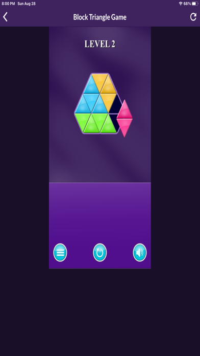 Triangle Block Puzzle Tangram Screenshot