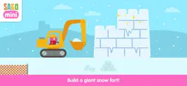 Game screenshot Sago Mini Snow Trucks apk
