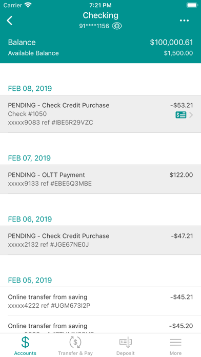 YNB MOBILE BANKING Screenshot