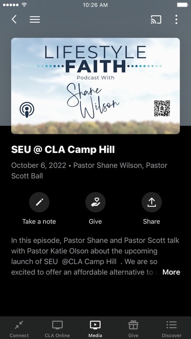 Christian Life Assembly Screenshot