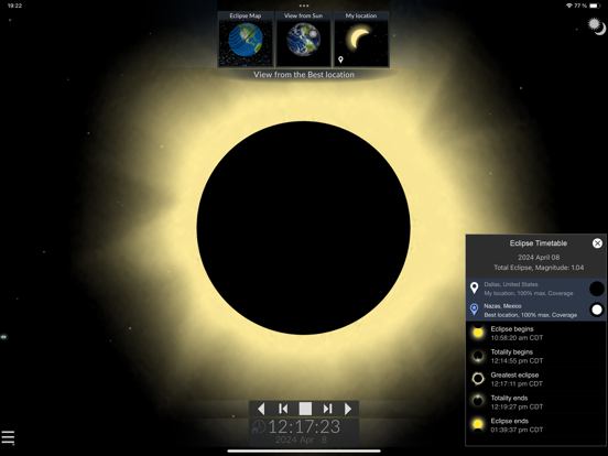 Solar Eclipse Guide 2024 iPad screenshot 6 - Reference app