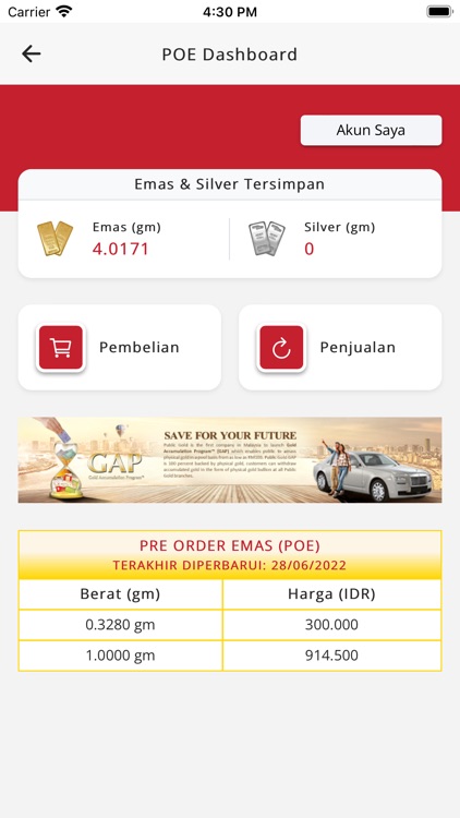 Public Gold Indonesia screenshot-3