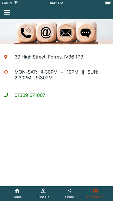 Forres Tandoori Takeaway Screenshot