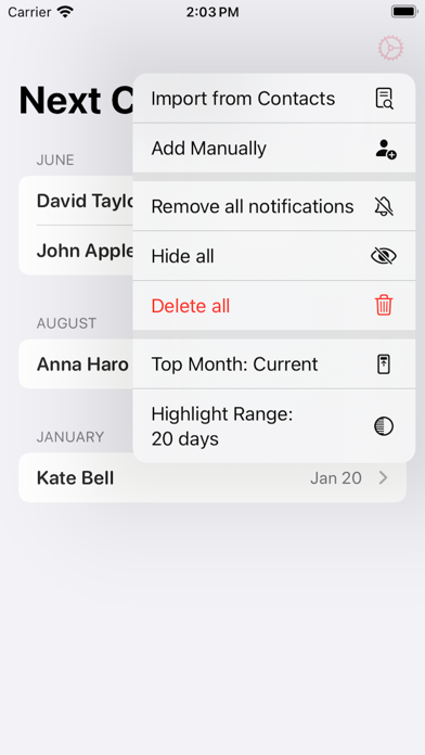Next Candles Screenshot