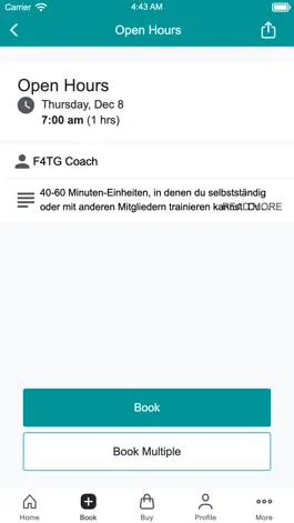 Game screenshot Fit4TheGame Bookings hack