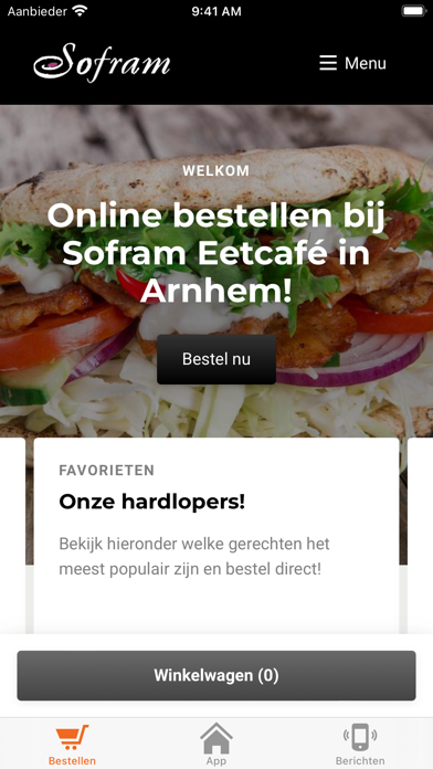 Sofram Eetcafe Screenshot