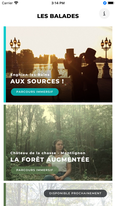 Les balades augmentées Screenshot