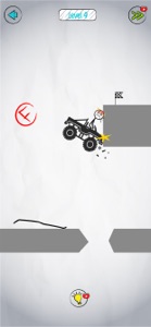 Draw Bridge Stickman Car Game screenshot #4 for iPhone