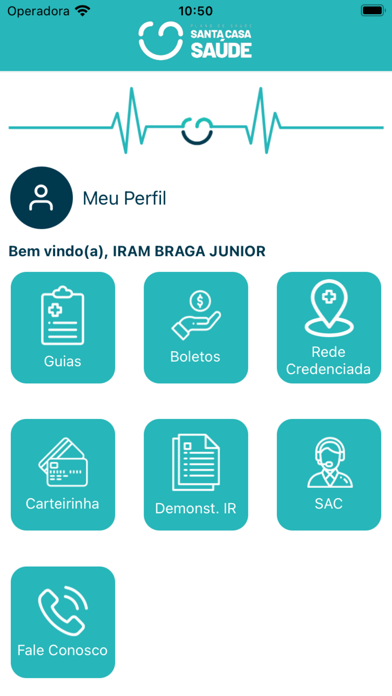 Santa Casa Saúde Campo Grande Screenshot