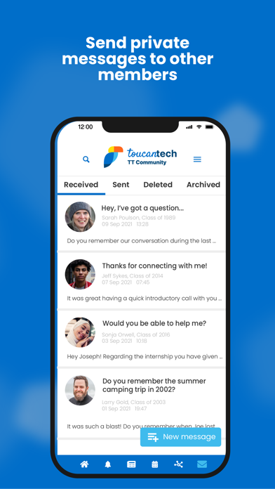ToucanTech Community Screenshot