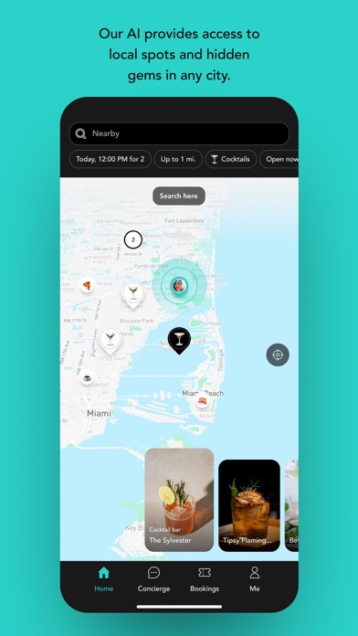 Andiago Concierge Screenshot
