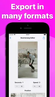 boomerang loop video maker iphone screenshot 3