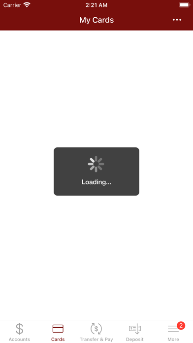 Alhambra Credit Union Screenshot