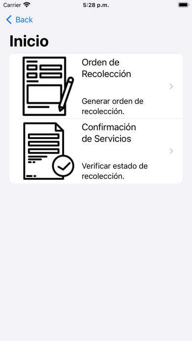 Netcon Recolecciones Screenshot