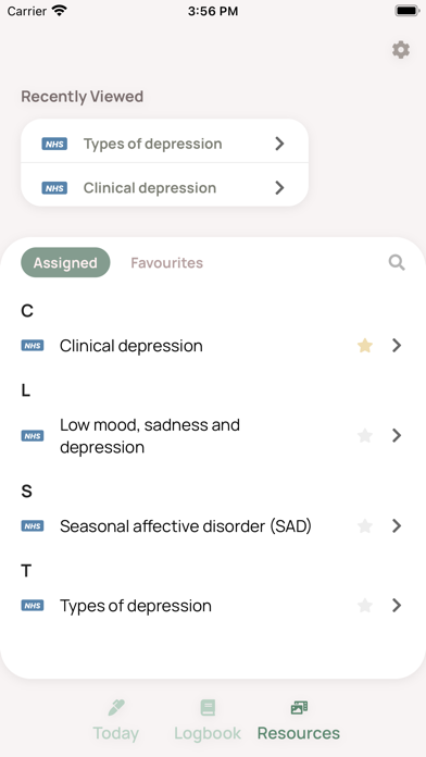 Relay Therapy Screenshot