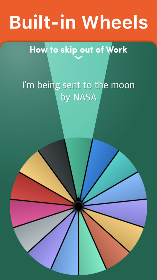 #5. Daily Decision Wheel for Edu (iOS) 由: Vladimir Roganov