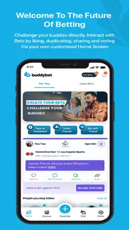 Game screenshot Buddybet Social mod apk
