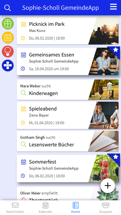 Screenshot #1 pour Sophie-Scholl GemeindeApp