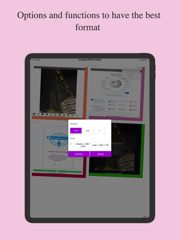 Screenshot #5 pour GIF تحويل صور الى