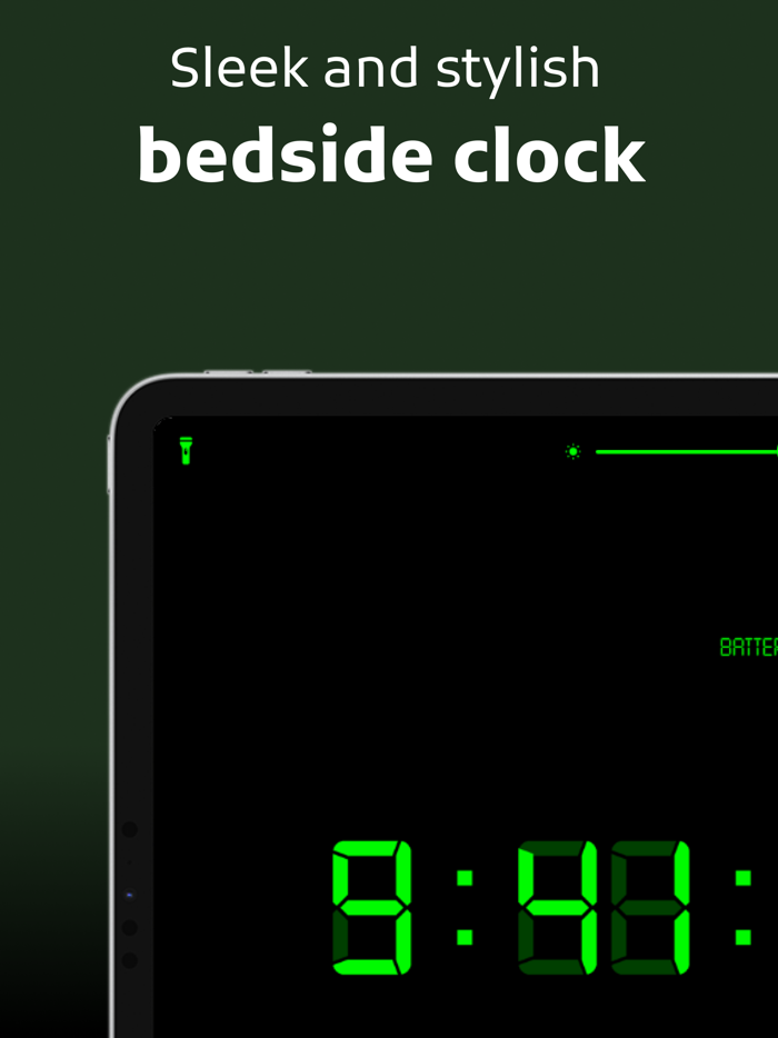 Digital Clock Nightstand Mode