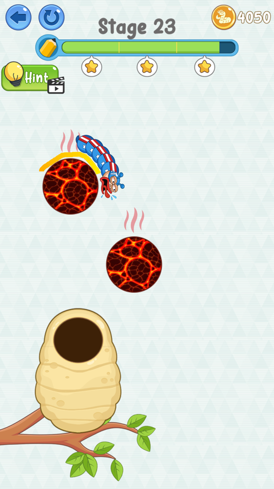 #7. Save The Worm (iOS) Podle: Loi Vo
