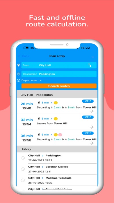 London Underground - Tube Map Screenshot