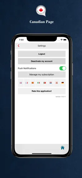 Game screenshot Canadian Page hack