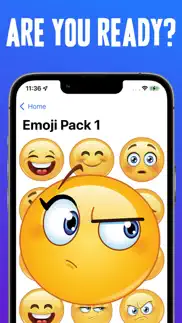 emoji sticker © iphone screenshot 1
