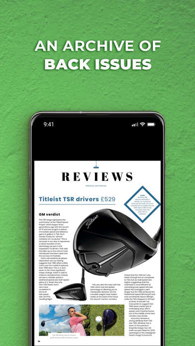 Golf Monthly Magazine Screenshot
