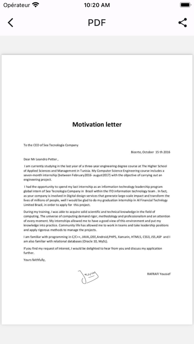 Sin PDF - Pdf file signing Screenshot