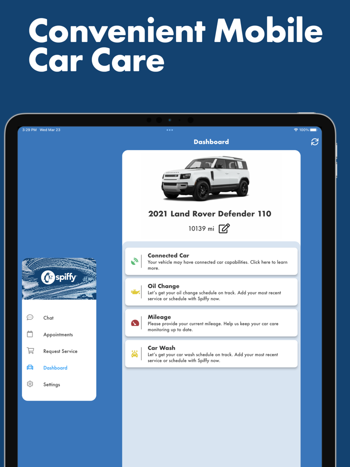 Spiffy On-Demand Car Care
