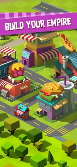 Game screenshot Burger & Pizza Factory Tycoon apk