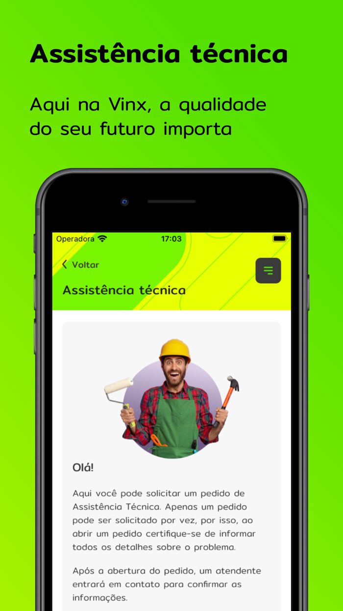 Portal do Cliente Vinx