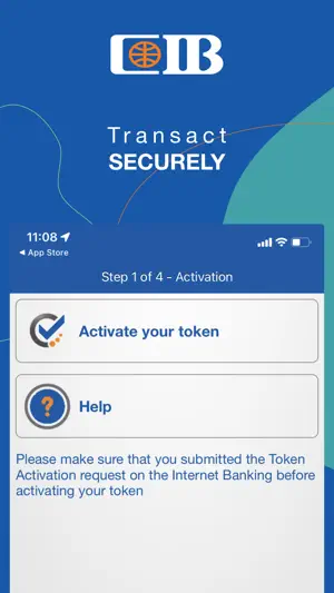 CIB OTP Token screenshot 1