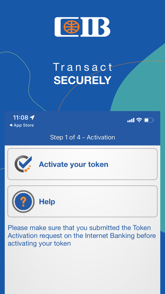 #1. CIB OTP Token (iOS) 由: Commercial International Bank (Egypt) S.A.E