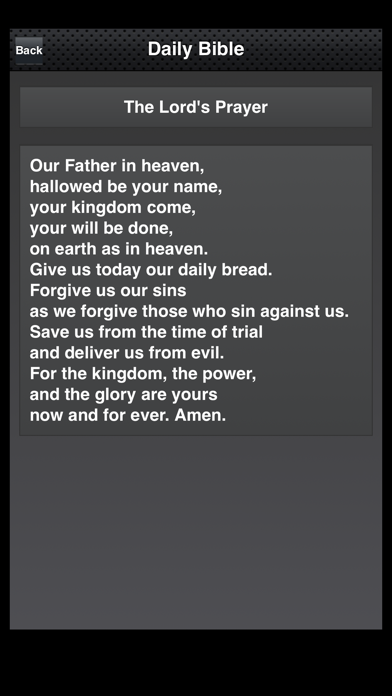 Daily Bible Read Screenshot