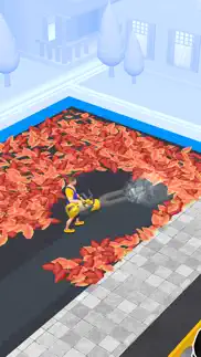 leaf blower: cleaning game sim iphone screenshot 1