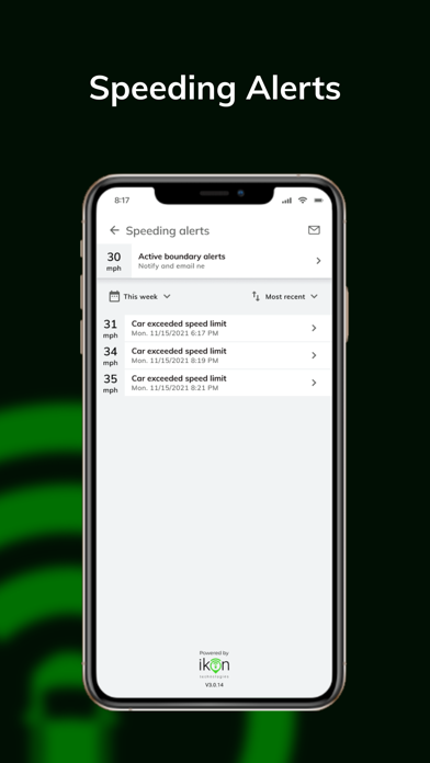Sanford Infiniti Connect Screenshot
