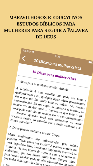 Estudos Bíblicos para Mulheres Screenshot