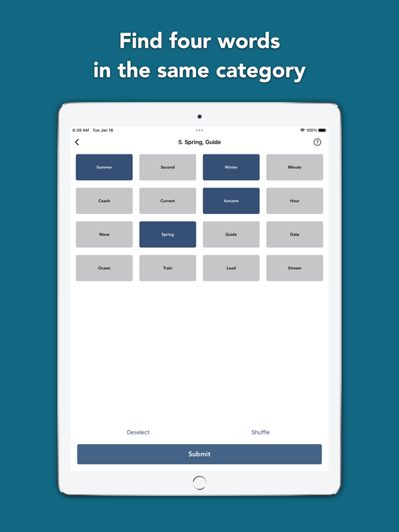 Connections Word Game Puzzlesのおすすめ画像1