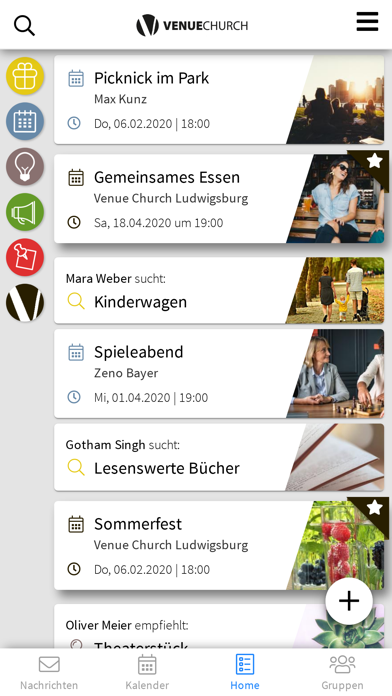 Venue Church Ludwigsburg Screenshot