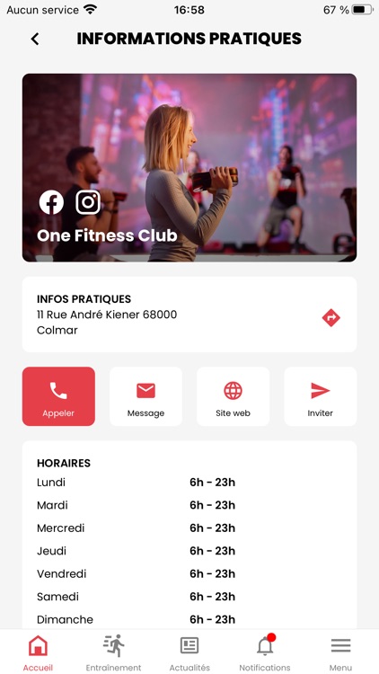 One Fitness Colmar