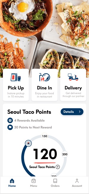 Seoul sales taco menu