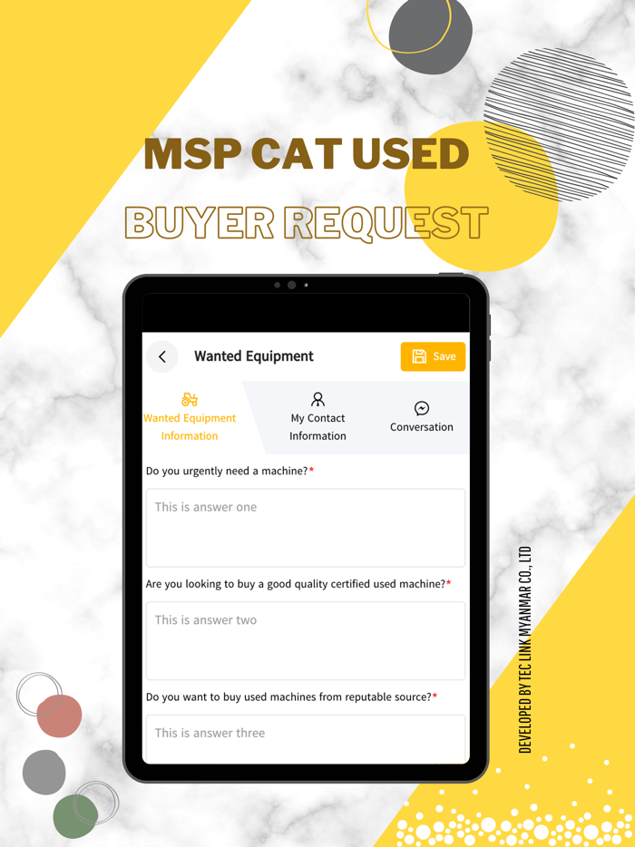 MSP CAT Used