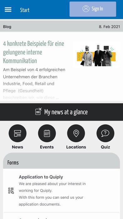 Münstermann-Connect Screenshot