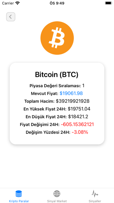 Sinyal Market Screenshot